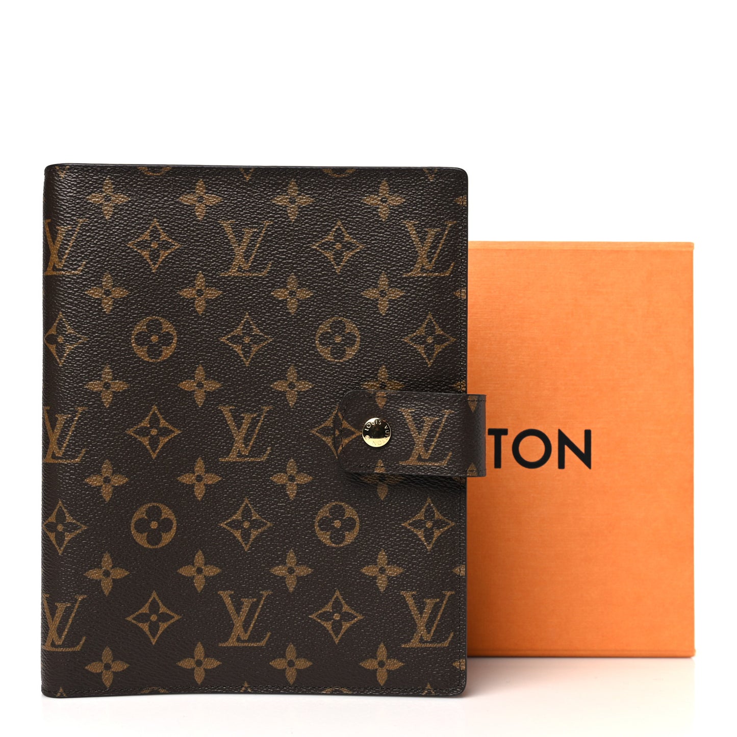 Monogram Large Ring Agenda Cover