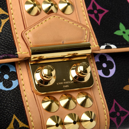 Louis Vuitton Monogram Multicolor Courtney Clutch Black 7 of 7