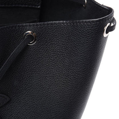 Louis Vuitton Calfskin Lockme Backpack Black 14 of 16