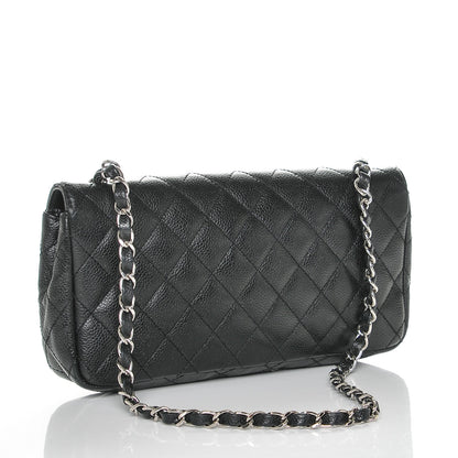 Chanel Caviar Quilted East West Flap Black 3 of 7