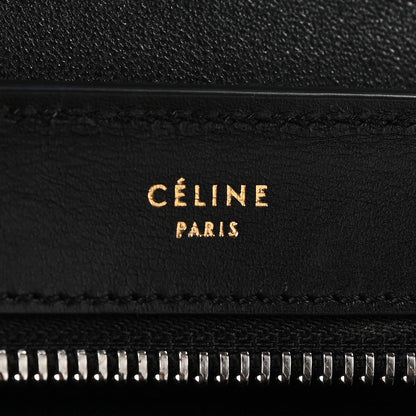 Celine Smooth Calfskin Suede Small Tri-Color Trapeze White 6 of 13
