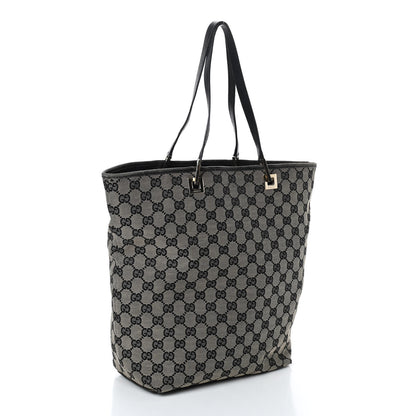 Gucci Monogram Large Bucket Tote Black 3 of 10