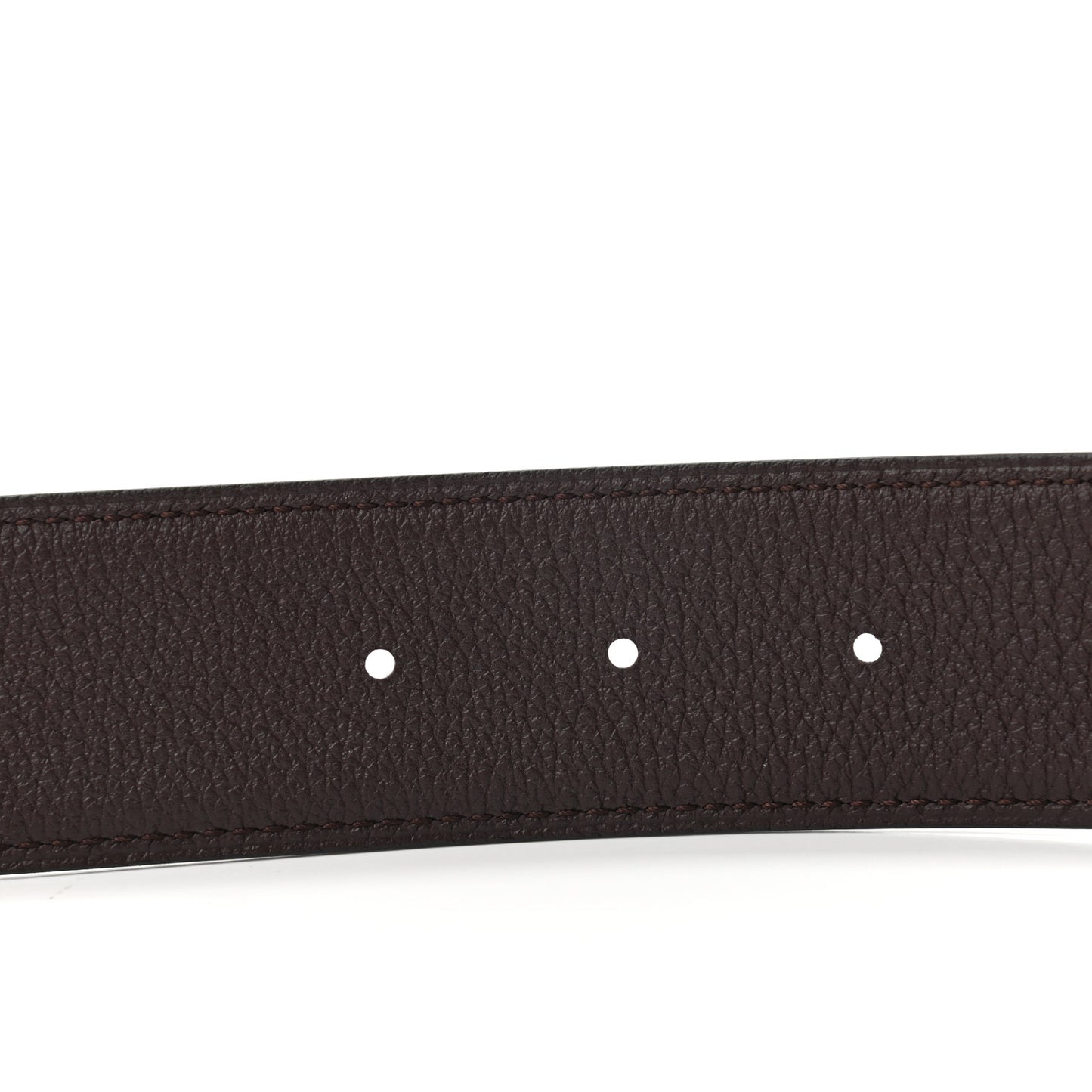Box Togo 32mm Belt Strap 95 Black Chocolate
