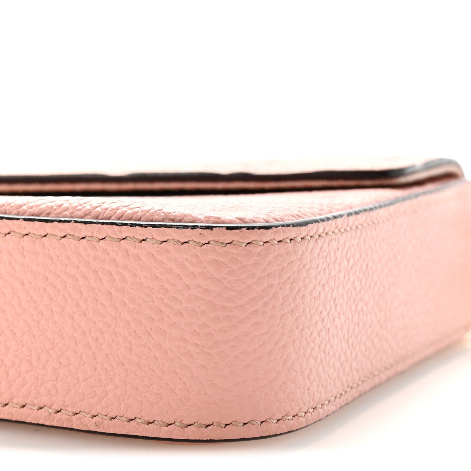 Louis Vuitton Empreinte Pochette Felicie Chain Wallet Rose Poudre 9 of 10