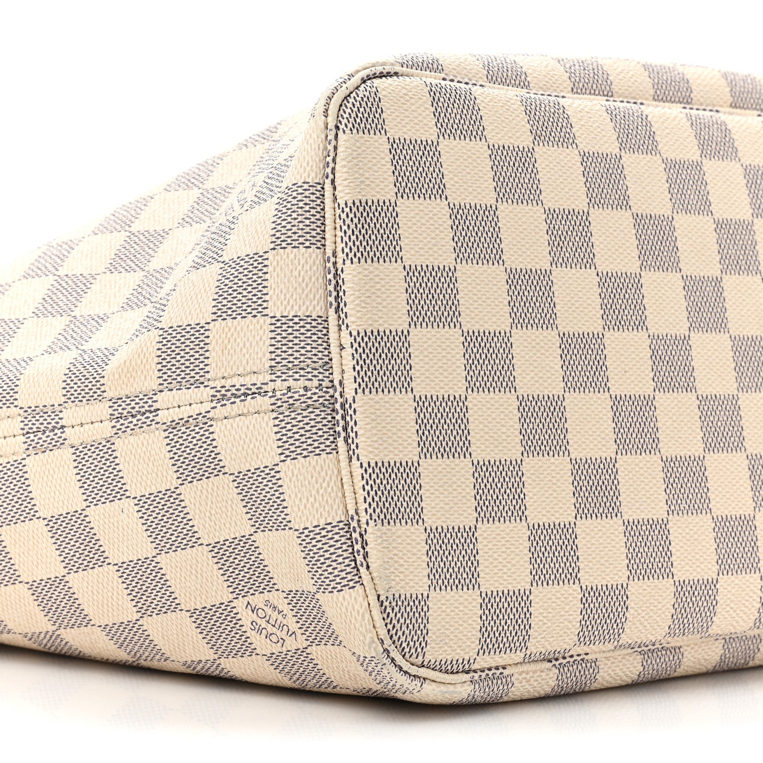 Louis Vuitton Damier Azur Neo Neverfull MM Rose Ballerine 9 of 18