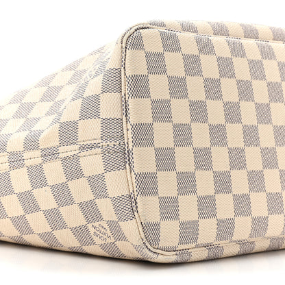 Louis Vuitton Damier Azur Neo Neverfull MM Rose Ballerine 9 of 18