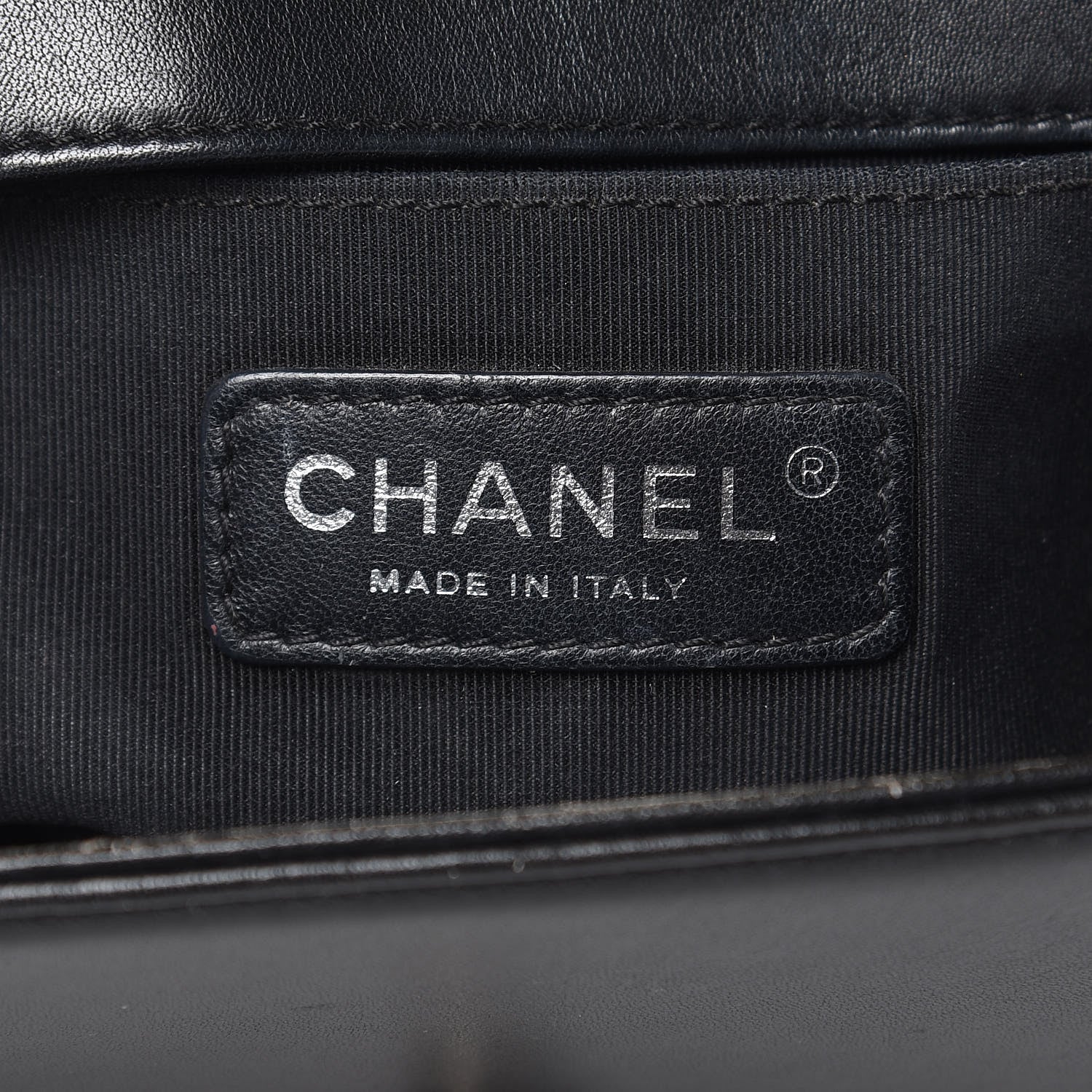 Chanel Faded Calfskin Quilted Small Studded Boy Flap Grey 6 of 14