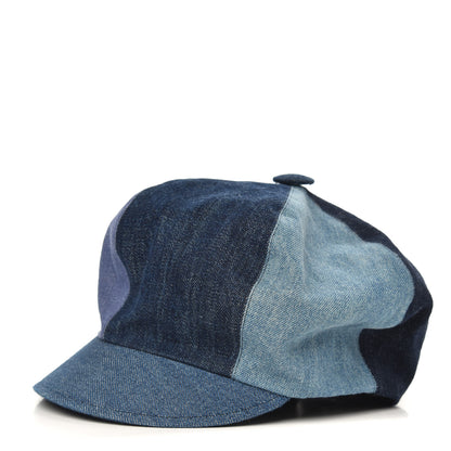 Christian Dior Denim Cap Hat 58 Blue 1 of 5