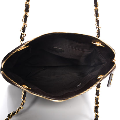 Chanel Caviar CC Shoulder Bag Dark Brown 5 of 14