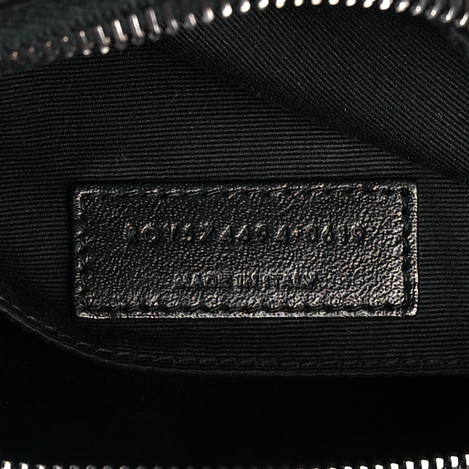 Saint Laurent Calfskin Matelasse Monogram Lou Camera Bag Black 7 of 10