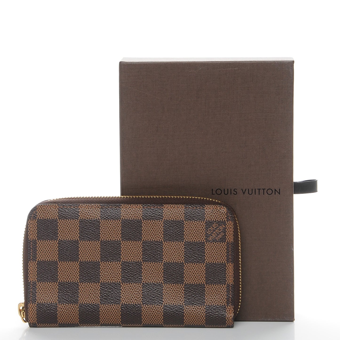 Damier Ebene Zippy Compact Wallet