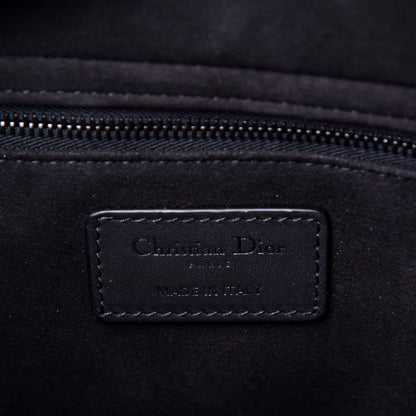 Christian Dior Ultra Matte Calfskin Cannage Medium Lady Dior Black 6 of 9