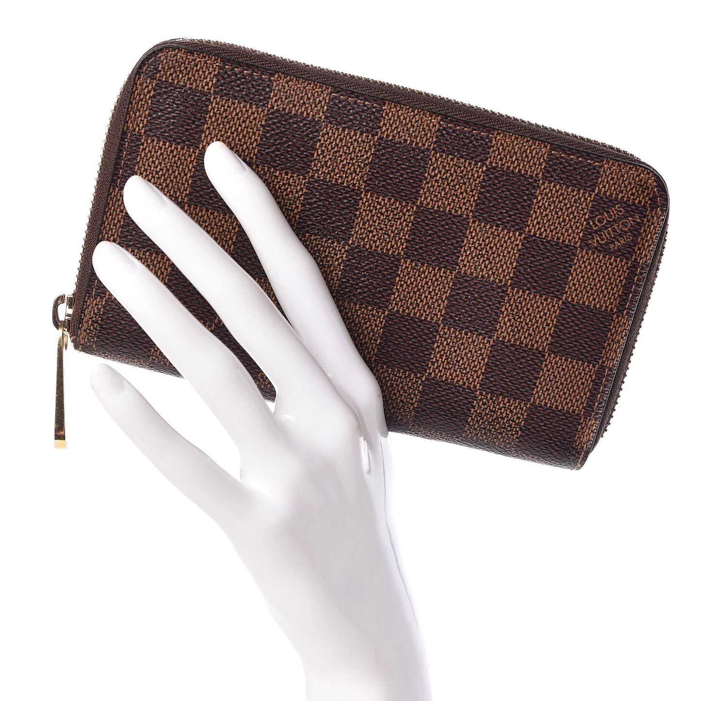 Damier Ebene Zippy Compact Wallet