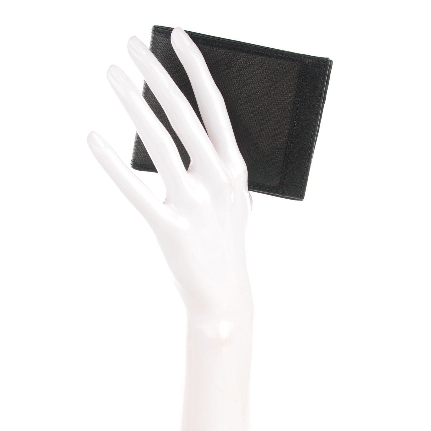 Burberry Smoked Check Hipfold Bi-Fold Wallet Charcoal 2 of 7