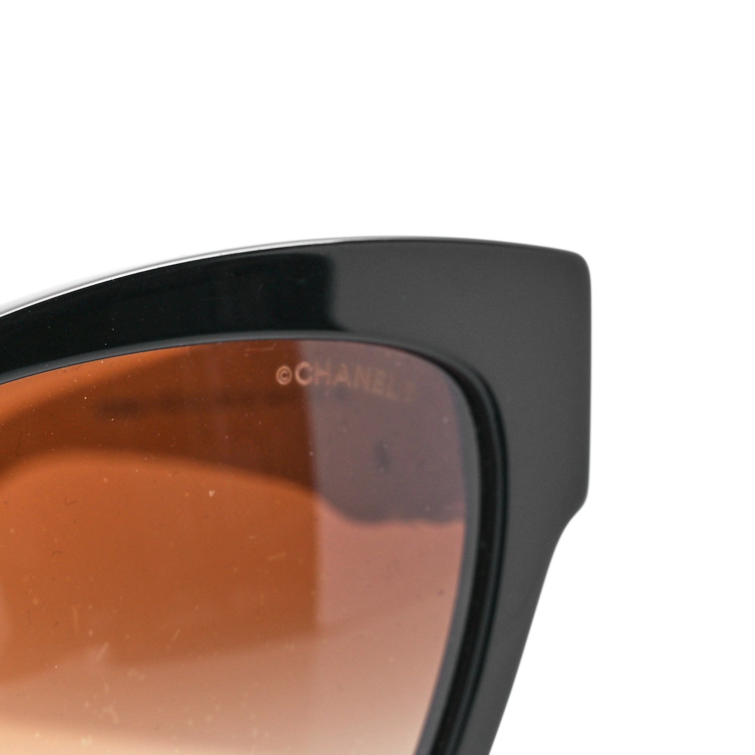 Chanel Acetate Square Cat Eye CC Sunglasses 5456 White 7 of 8