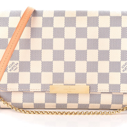 Louis Vuitton Damier Azur Favorite MM 9 of 10