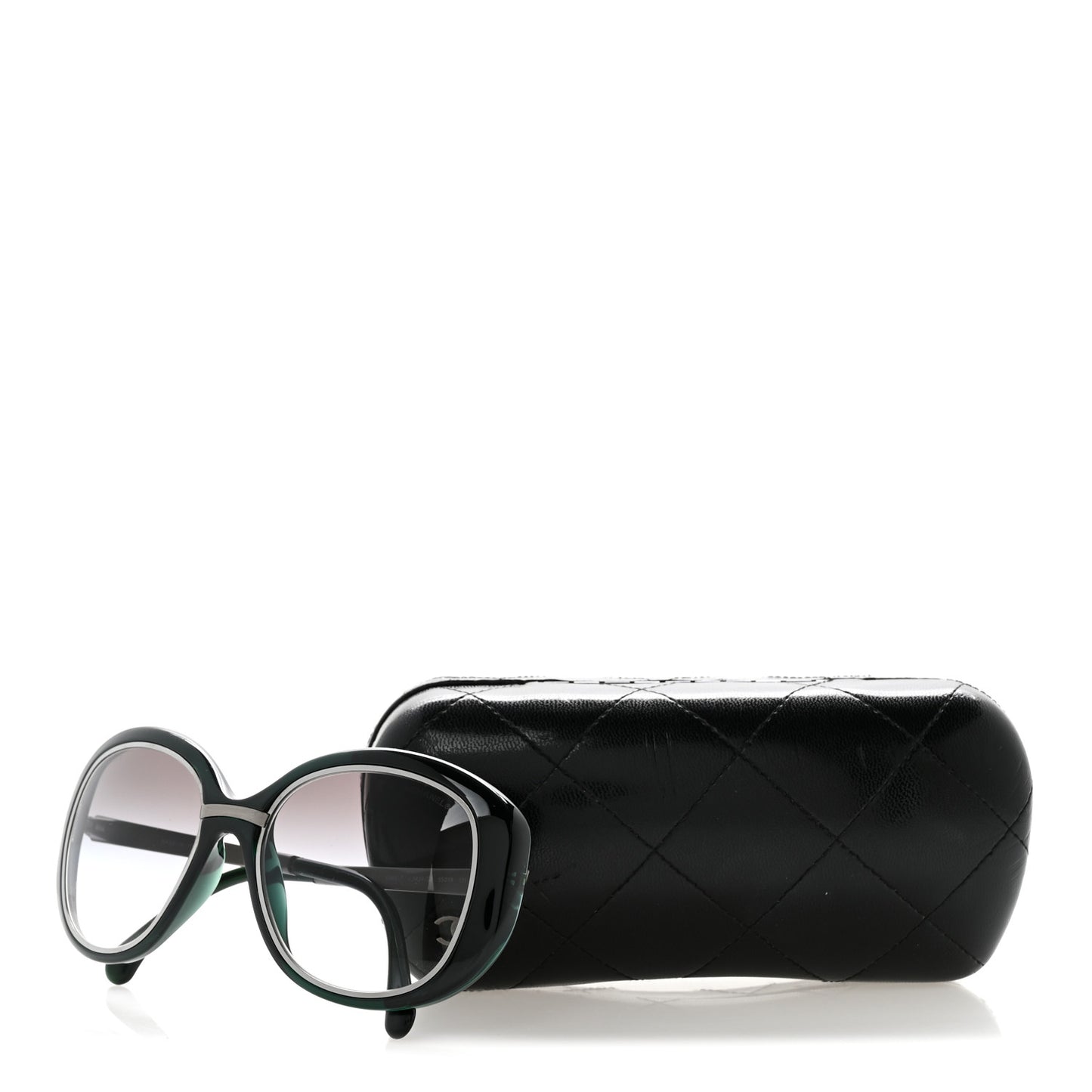 Acetate Oversized Frame Sunglasses 6045-T Green