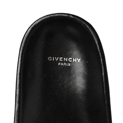 Givenchy Suede Sequin Logo Womens Slide Sandals 39 Black 7 of 7