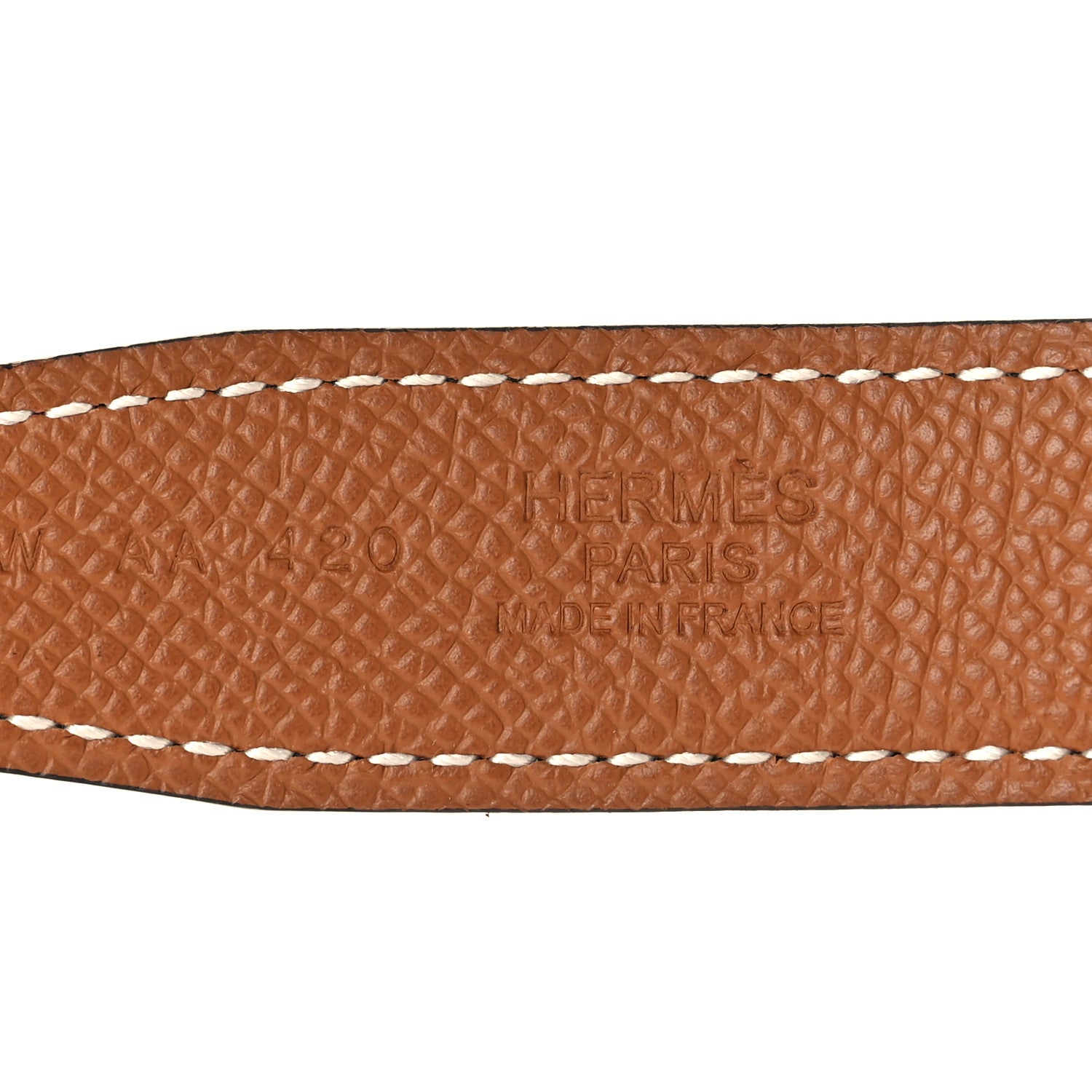 Hermes Togo Box 38mm Reversible Lad Belt 95 38 Black Gold 5 of 6
