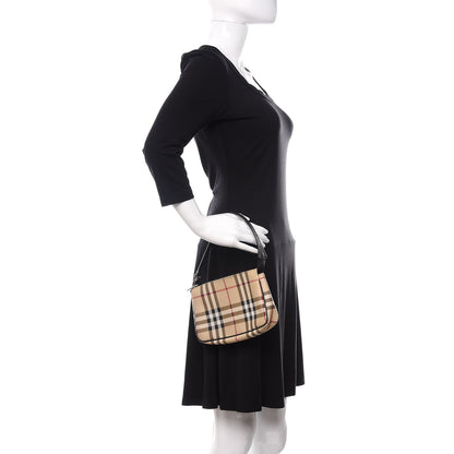 Burberry House Check Shoulder Bag Black 2 of 10