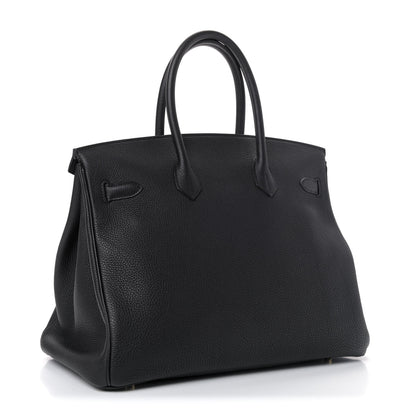 Hermes Togo Birkin 35 Black 2 of 8