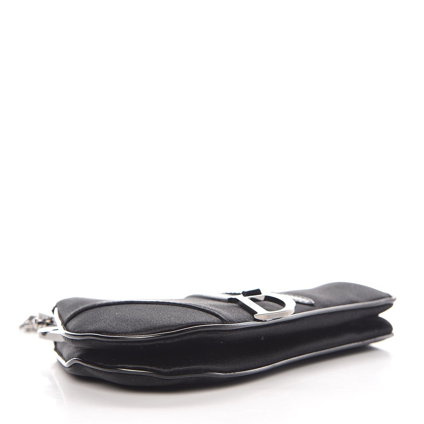 Nylon Mini Saddle Bag Black