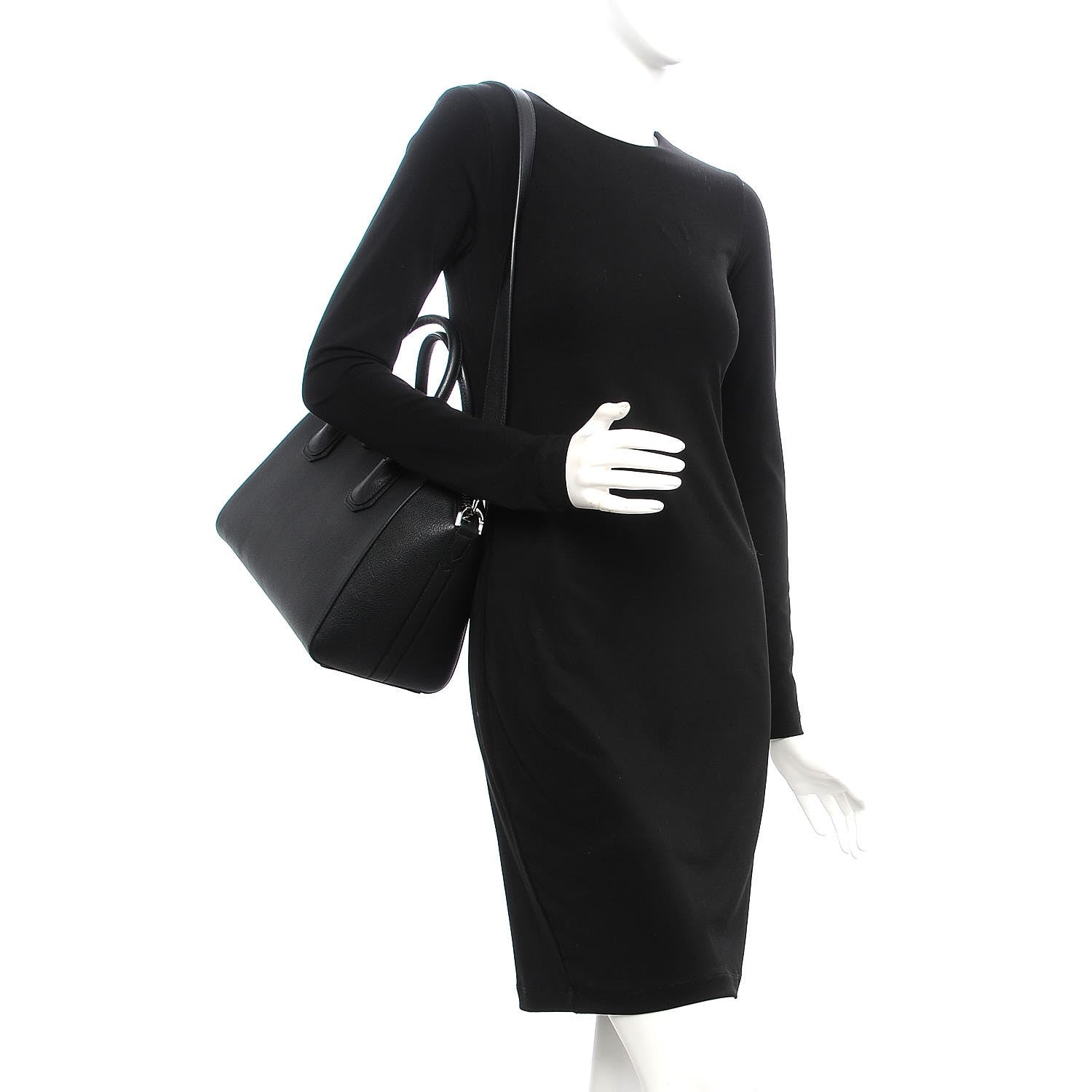 Givenchy Sugar Goatskin Small Antigona Black 2 of 7