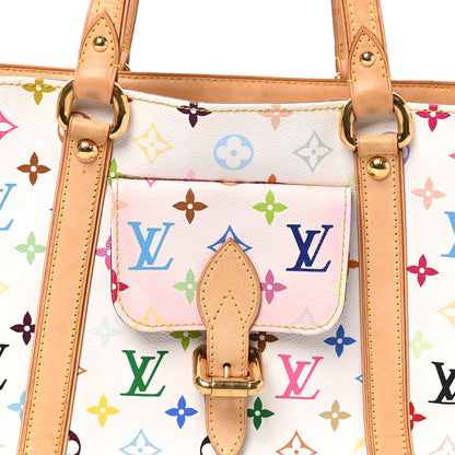 Louis Vuitton Monogram Multicolor Aurelia MM White 6 of 8