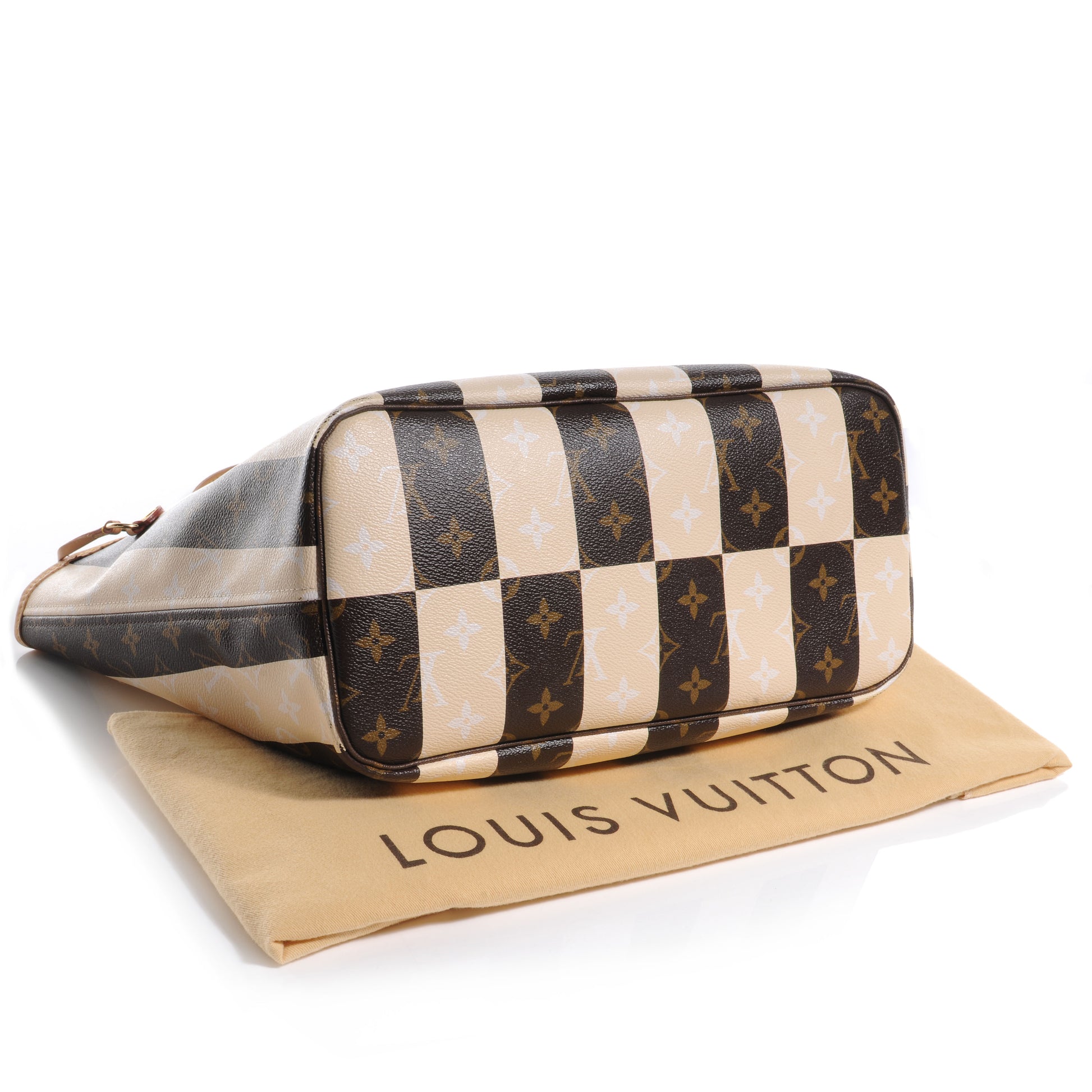 Louis Vuitton Monogram Rayures Neverfull MM 4 of 7