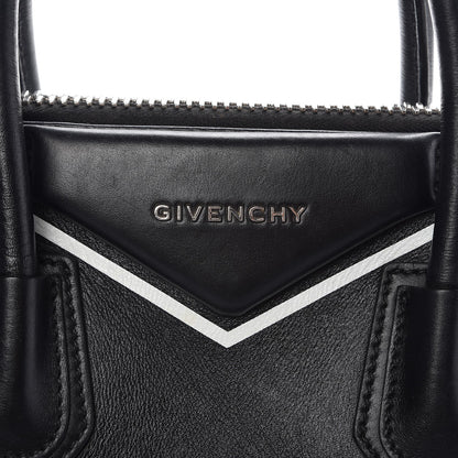 Givenchy Calfskin Small Contrasted Frame Antigona Black 8 of 16