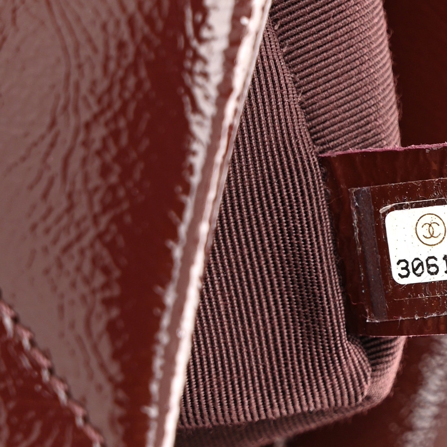 Chanel Shiny Crumpled Calfskin Quilted Medium Chanel 19 Flap Burgundy 7 of 10