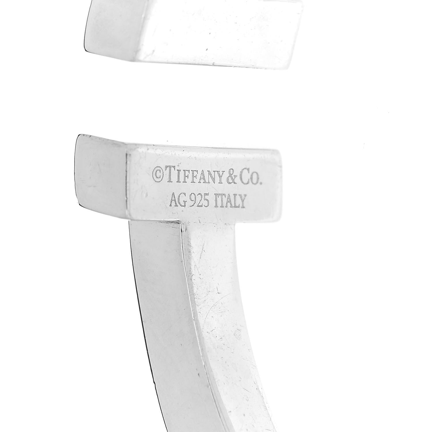 Tiffany Sterling Silver T Square Bracelet 3 of 3