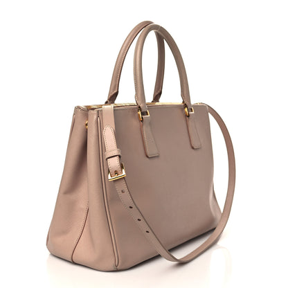 Prada Saffiano Medium Galleria Double Zip Tote Cammeo 3 of 7