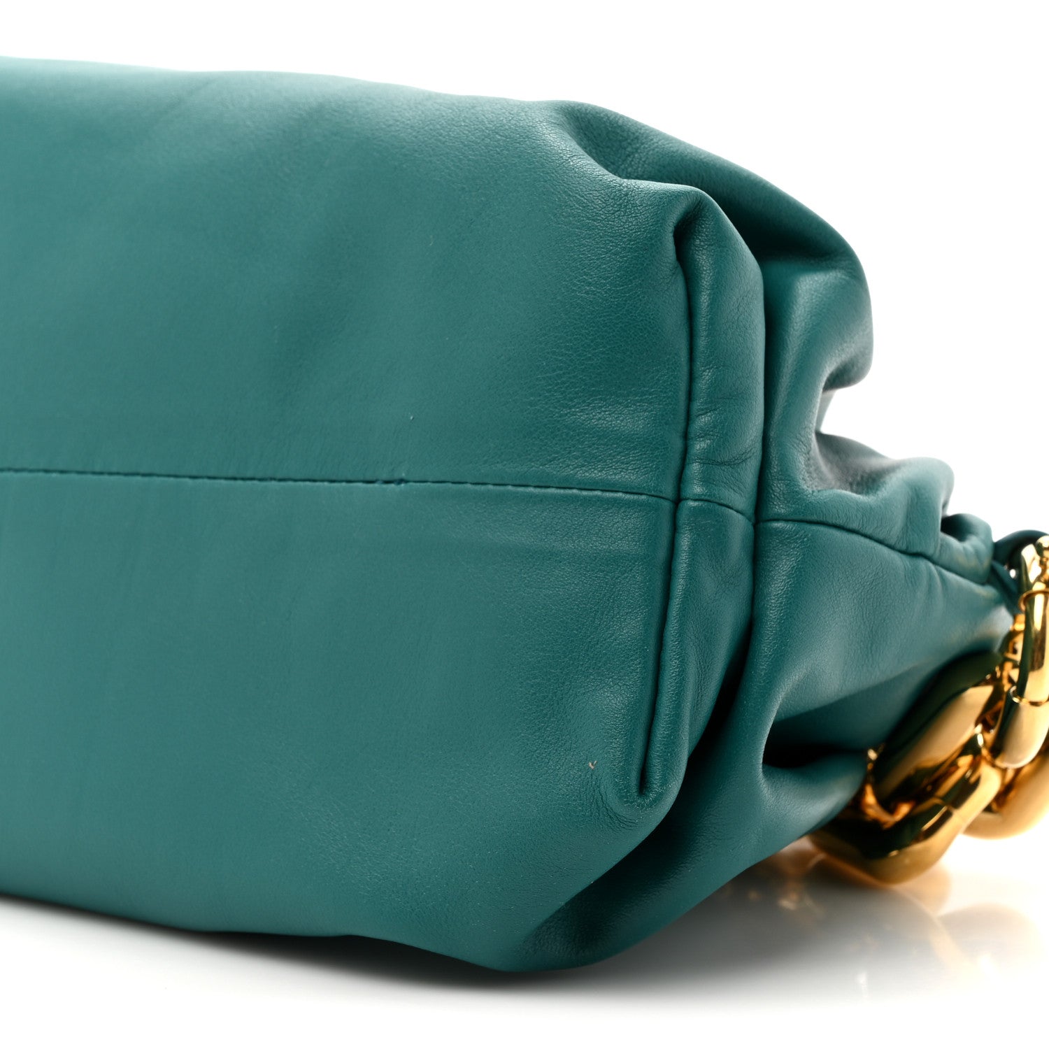 Bottega Veneta Calfskin The Pouch Chain Mallard 9 of 10