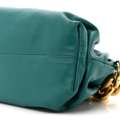 Bottega Veneta Calfskin The Pouch Chain Mallard 9 of 10