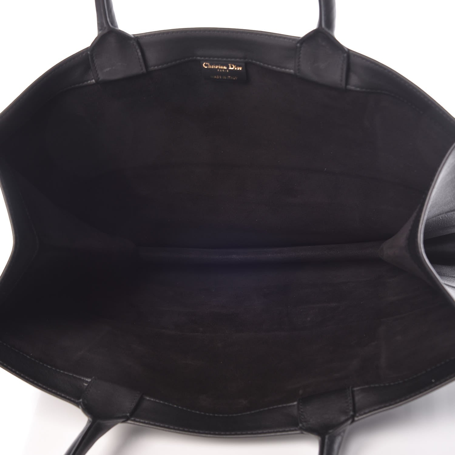 Christian Dior Calfskin Large Surrealism Book Tote Black 5 of 8