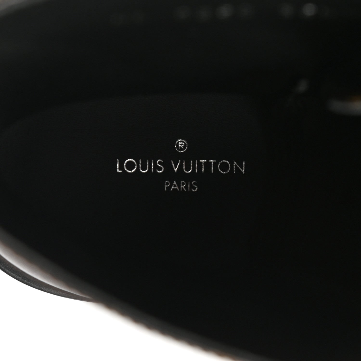 Louis Vuitton Monogram Calfskin Wonderland Flat Ranger Boots 35.5 Black 8 of 9