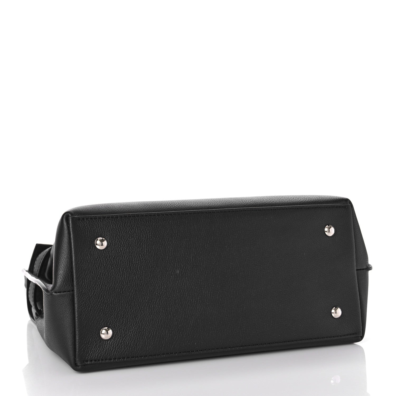 Louis Vuitton Soft Calfskin Lockme Ever MM Black 5 of 10