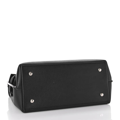 Louis Vuitton Soft Calfskin Lockme Ever MM Black 5 of 10