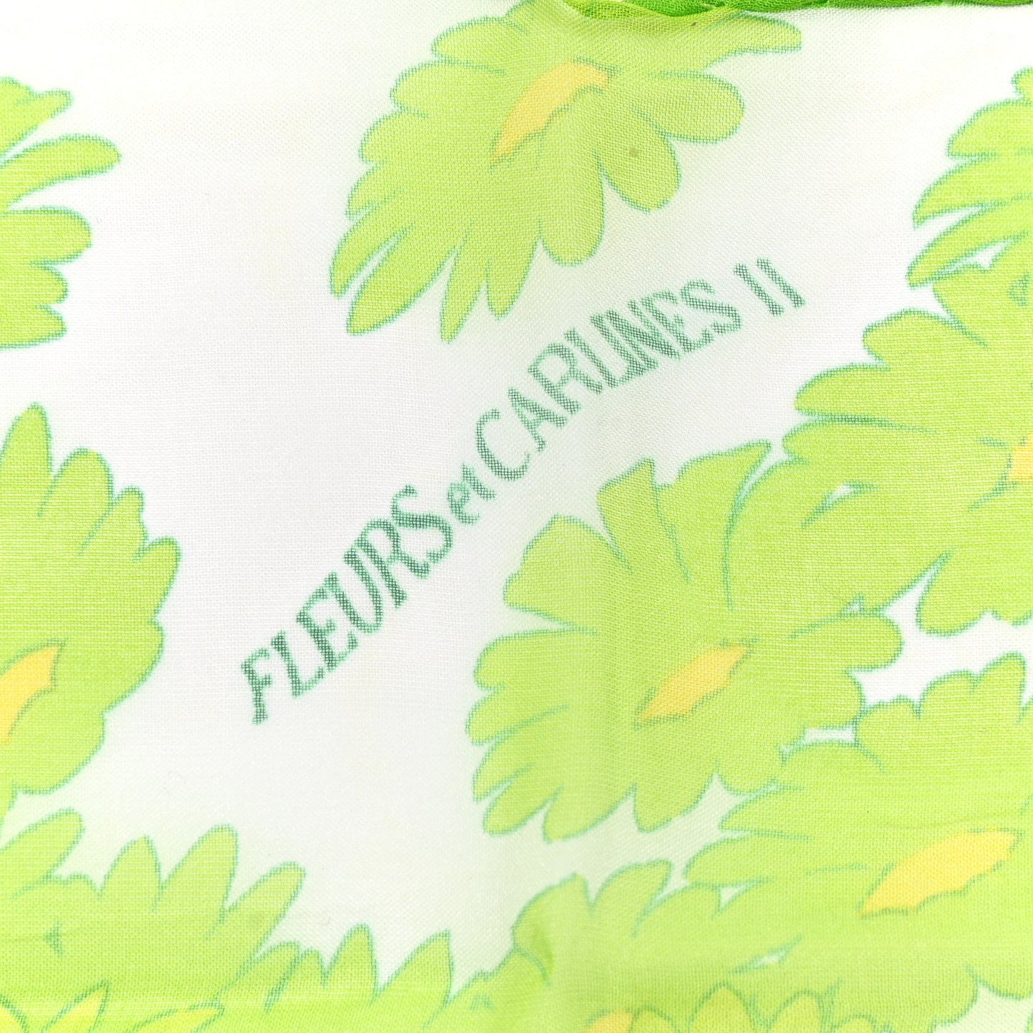 Silk Fleurs et Carlines II Pocket Square