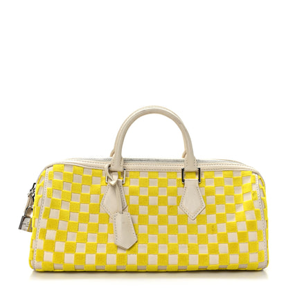 Louis Vuitton Damier Cubic Speedy East West Yellow 1 of 9