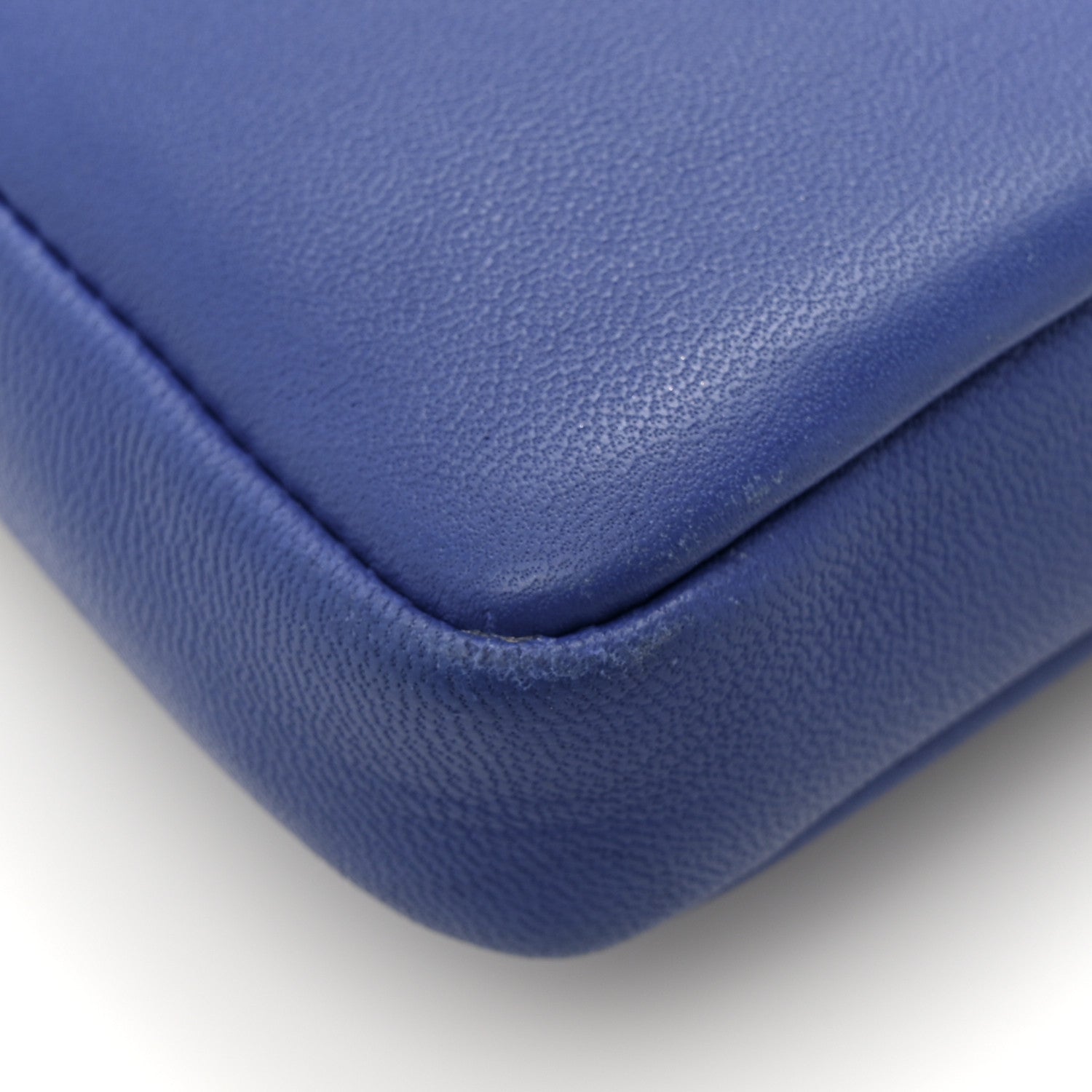 Fendi Shiny Nappa Micro Baguette Blue Neon 13 of 16