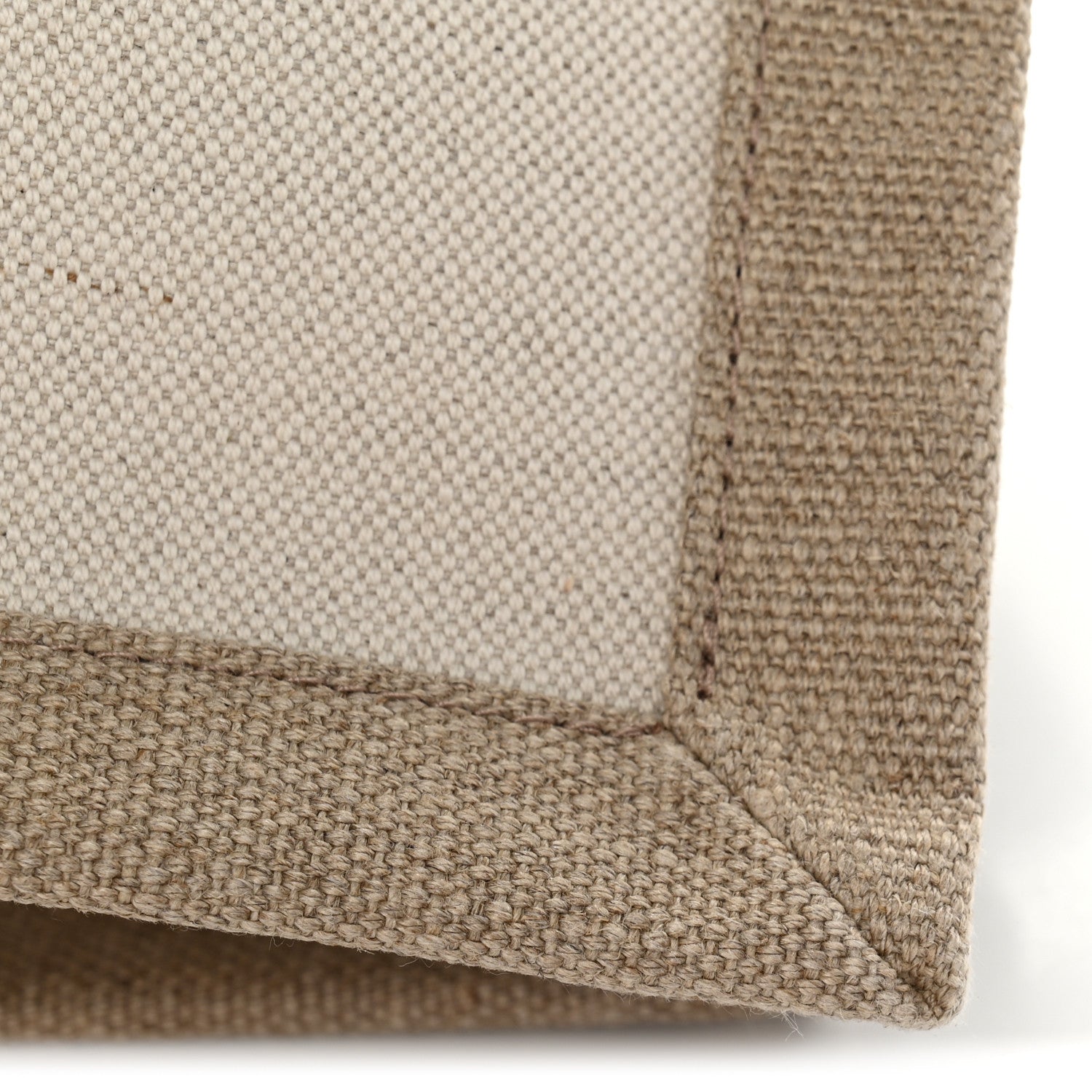 Saint Laurent Linen Calfskin Rive Gauche Tote Greggio Natural 11 of 11