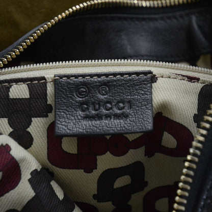 Gucci Guccissima Half Moon Bamboo Ring Hobo 9 of 10