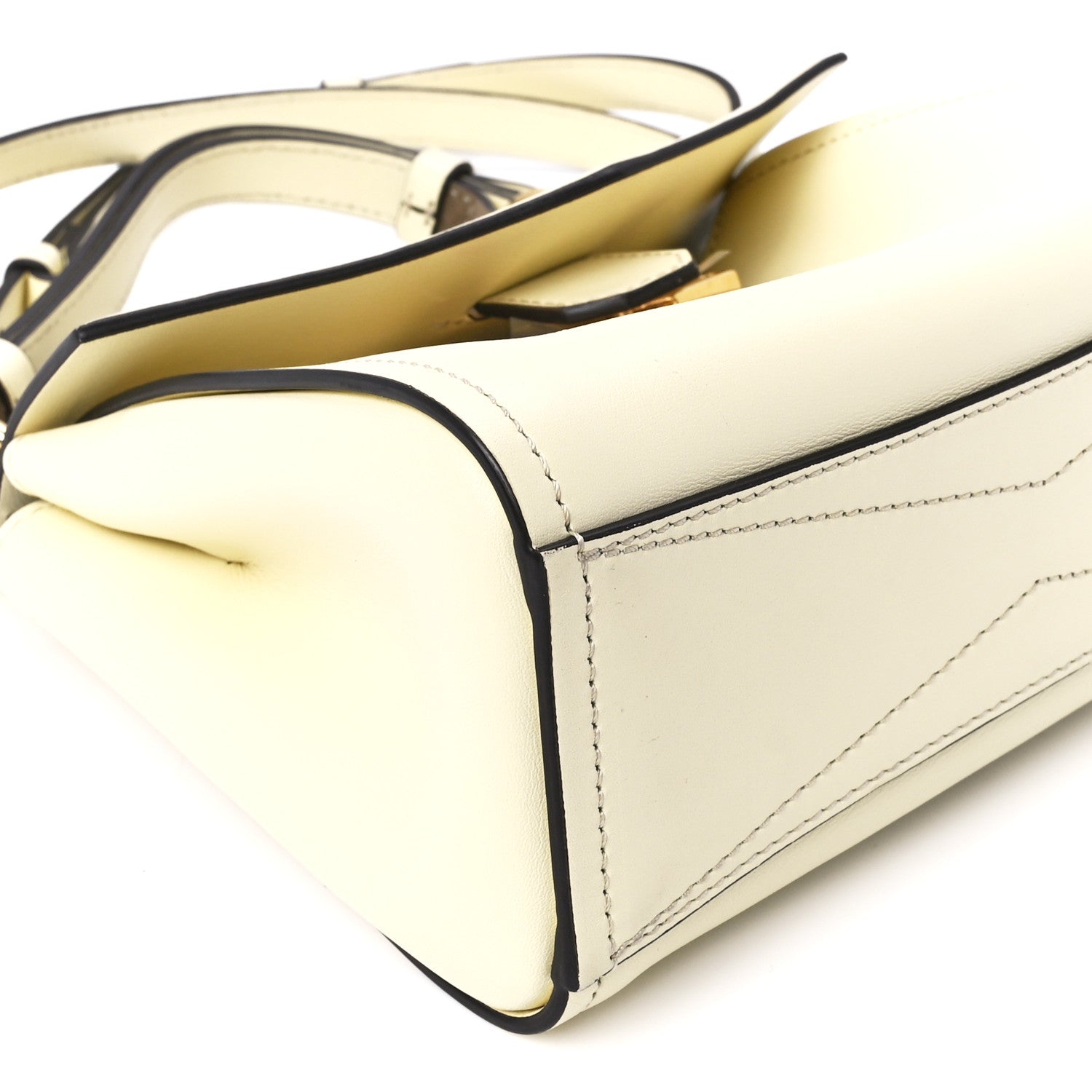 Givenchy Calfskin Mini Mystic Shoulder Bag Pale Yellow 10 of 12