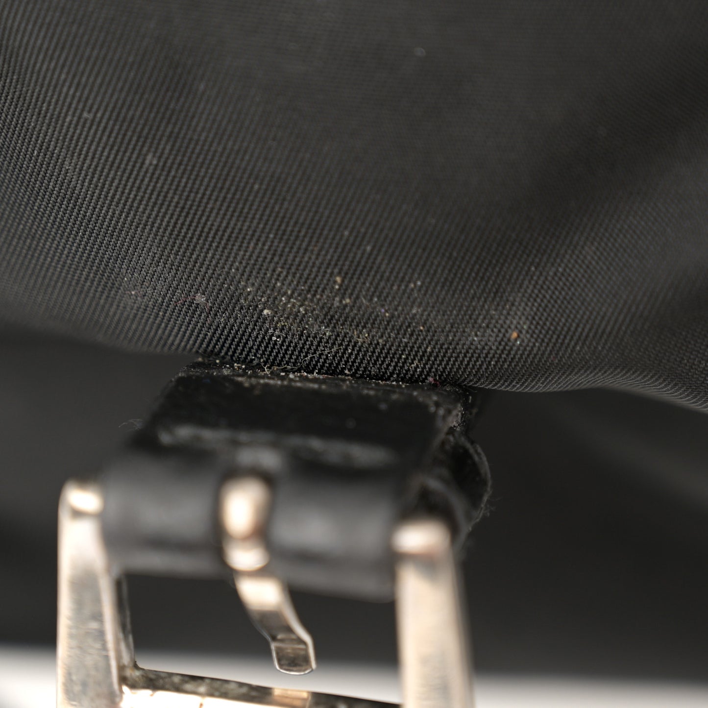 Nylon Vela Sport Messenger Bag Black