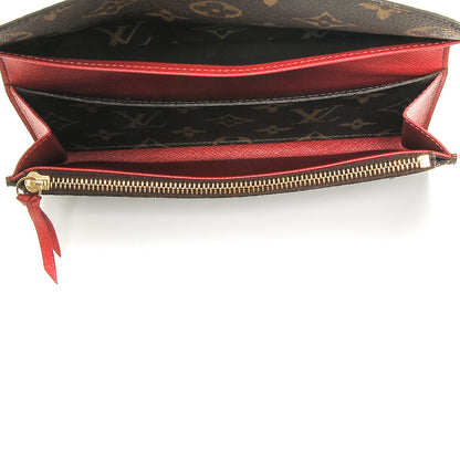 Louis Vuitton Monogram Emilie Wallet Red 5 of 7
