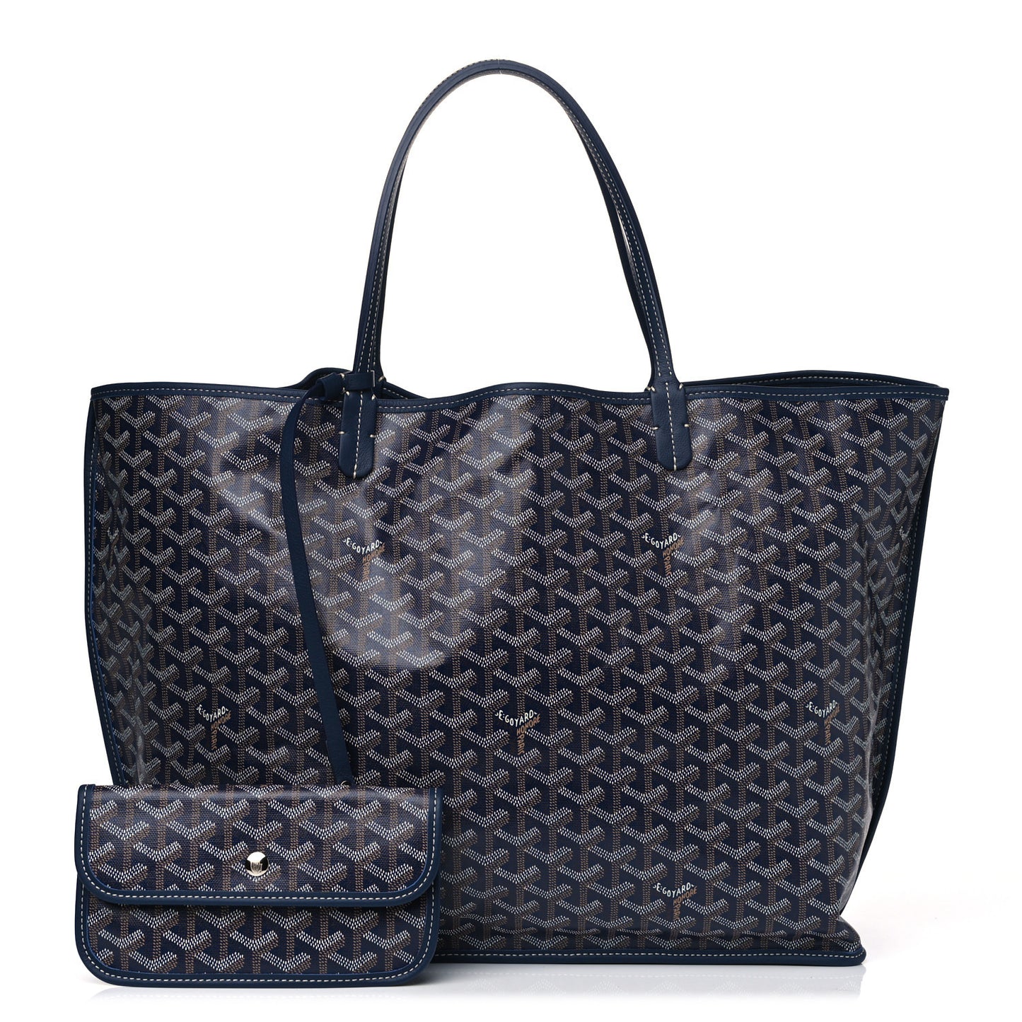 Goyardine Reversible Anjou GM Navy