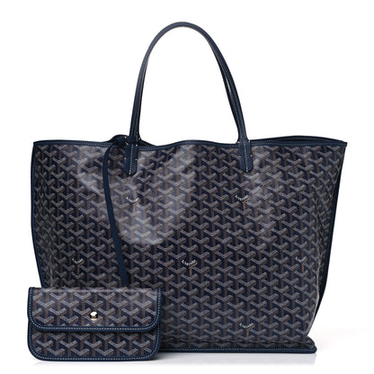 Goyard Goyardine Reversible Anjou GM Navy 1 of 11