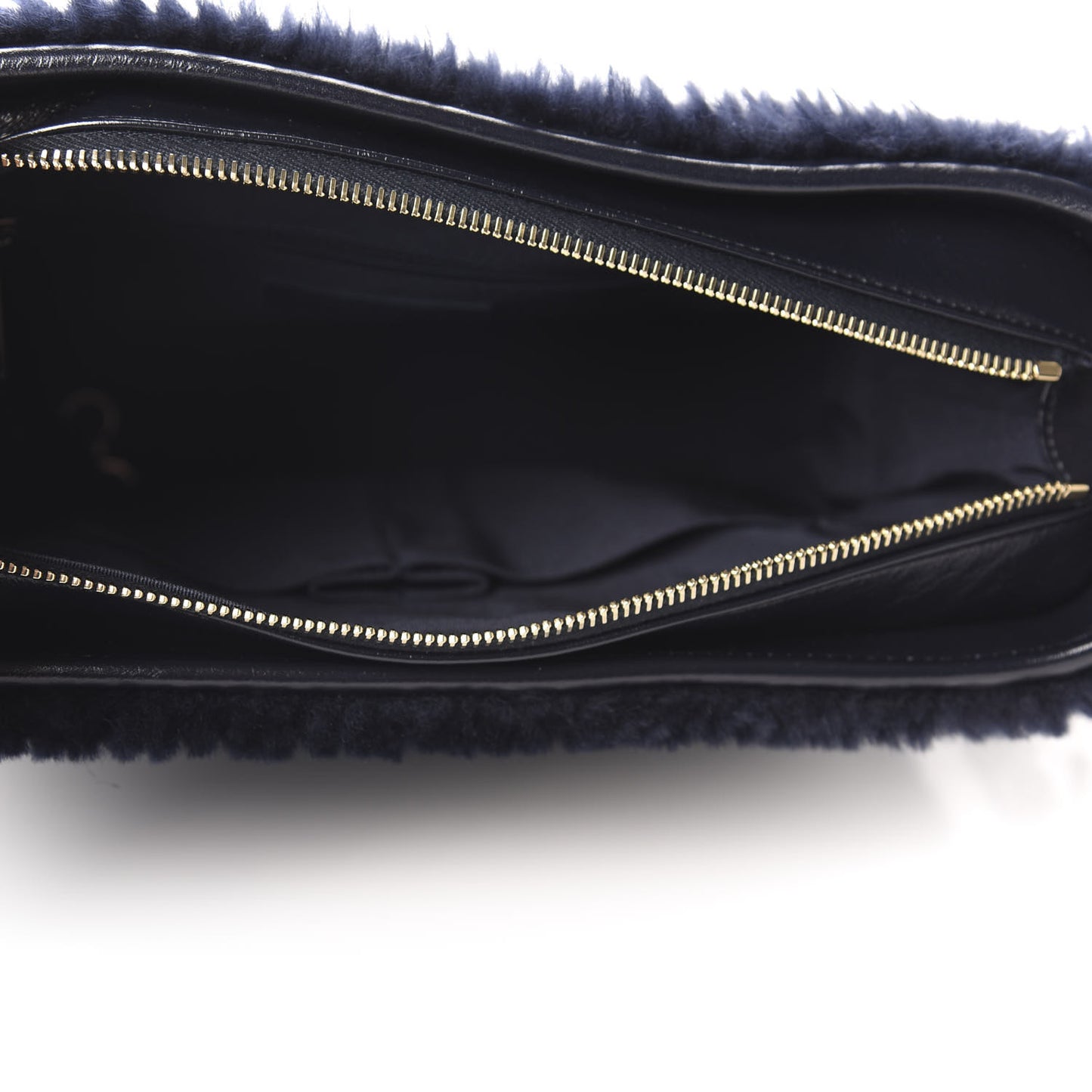 Shearling Medium Gabrielle Hobo Navy